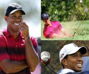 Puzle Tiger Woods é um jogador de golfe norte-americana.