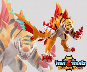 Puzle Tigershark Max o Invizimals: A nova dimensão