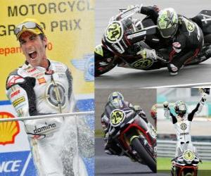 Puzle Toni Elias Moto2 Campeão do Mundo de 2010