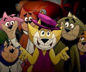 Puzle Top Cat e sua gangue