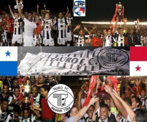 Puzle Touro F. C Campeão Apertura 2010 (Panamá)