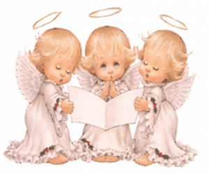 Puzle Três anjos cantando