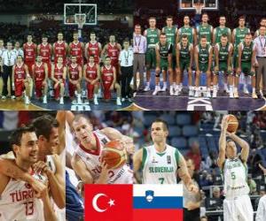 Puzle Turquia - Eslovénia, do quarto até final de 2010 FIBA World Championship na Turquia