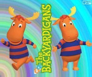 Puzle Tyrone, Os Backyardigans