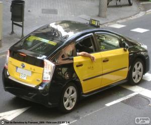 Puzle Táxi de Barcelona