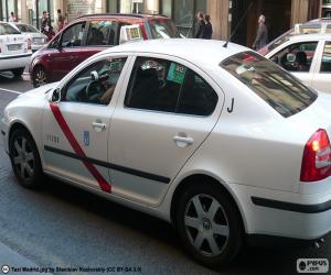 Puzle Táxi de Madrid