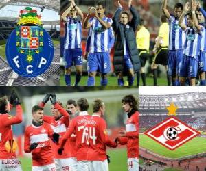 Puzle UEFA Europa League, quartas-de-final em 2010-11, o FC Porto - Spartak Moscou