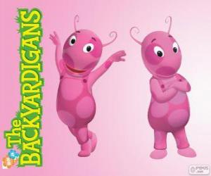 Puzle Uniqua, Os Backyardigans