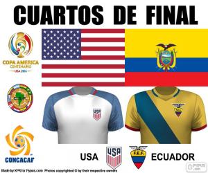 Puzle USA - ECU, Copa América 2016