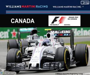 Puzle Valtteri Bottas, G.P Canadá 2016