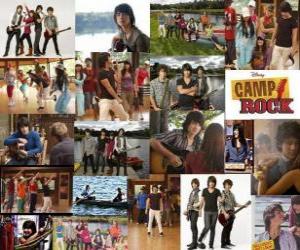 Puzle Várias fotos de Camp Rock