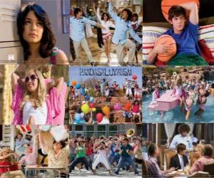 Puzle Várias fotos de High School Musical 2