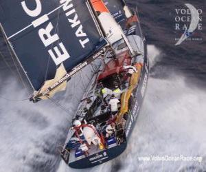 Puzle Veleiro na Volvo Ocean Race