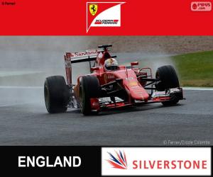 Puzle Vettel, G.P da Grã-Bretanha 2015