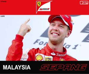 Puzle Vettel G.P. Malásia 2015