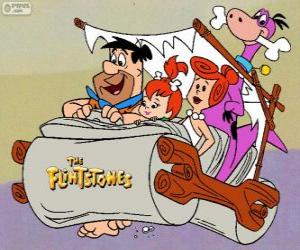 Puzle Veículo de Os Flintstones