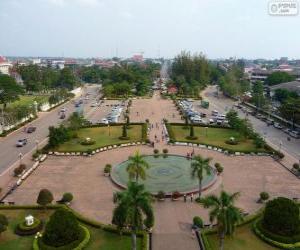 Puzle Vienciana ou Vientiane, Laos