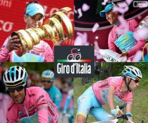 Puzle Vincenzo Nibali, campeão do Giro da Itália 2013