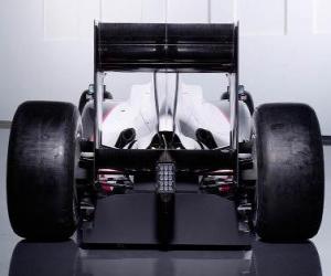 Puzle Vista Traseira, BMW Sauber C29