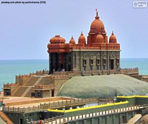 Puzle Vivekananda Rock Memorial, Índia