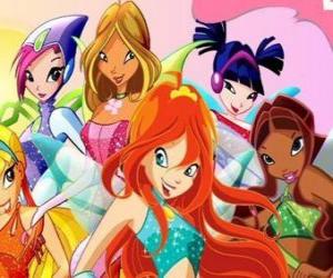 Puzle Winx Club