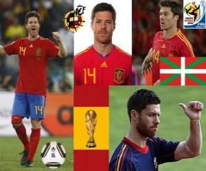 Puzle Xabi Alonso (Pulmão) meia da seleção espanhola