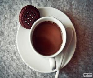 Puzle Xícara de chocolate quente