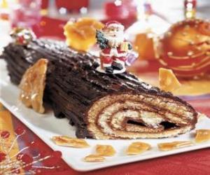 Puzle Yule log