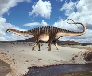 Puzle Zapalasaurus viveu há cerca de 120 milhões anos