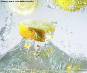 Puzle Água com limão