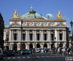 Puzle Ópera Garnier, fachada