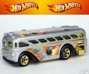 Puzle Ônibus de Hot Wheels