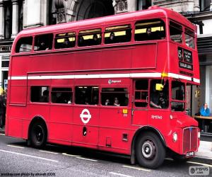 Puzle Ônibus Londres