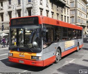 Puzle Ônibus urbano de Roma