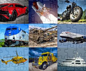 Puzzles de Transportes