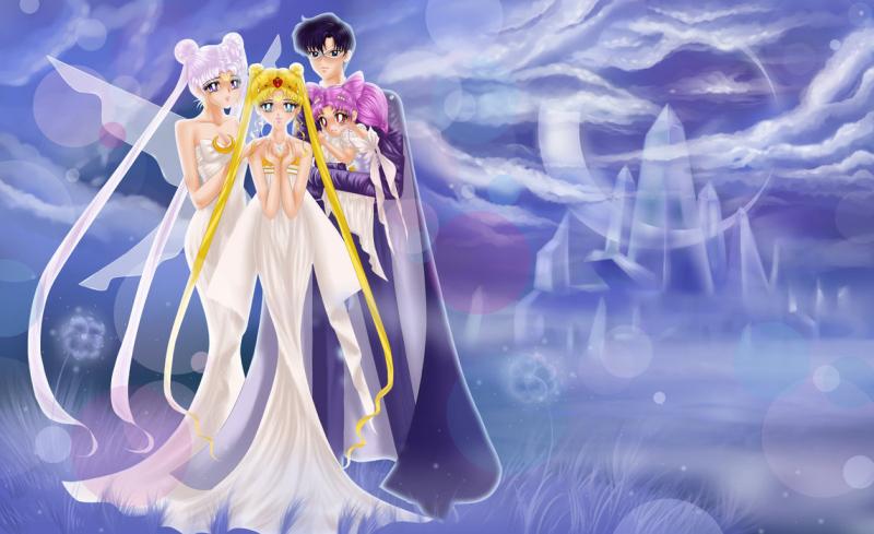 familia da sailor moon puzzle