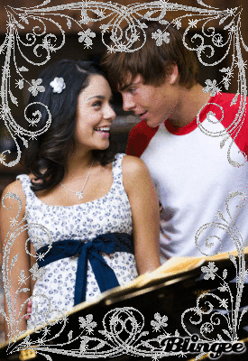 Troy Bolton and Gabriella Montez puzzle