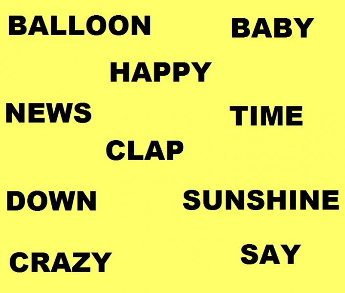 Happy - SONG puzzle