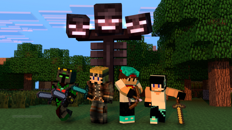samurais de honra de nocth o rei do minecraft puzzle