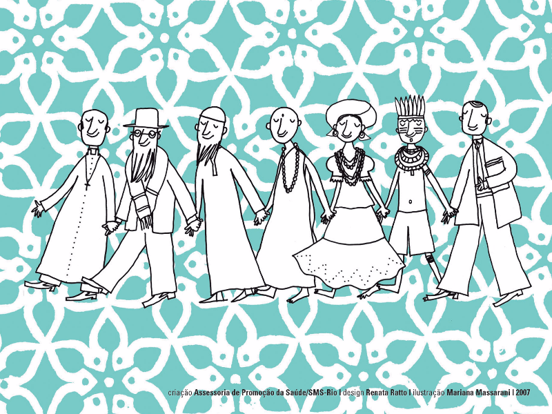 diversidade religiosa puzzle