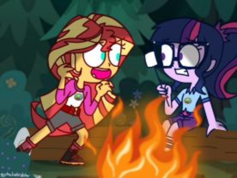 sunset shimmer x sci twi puzzle
