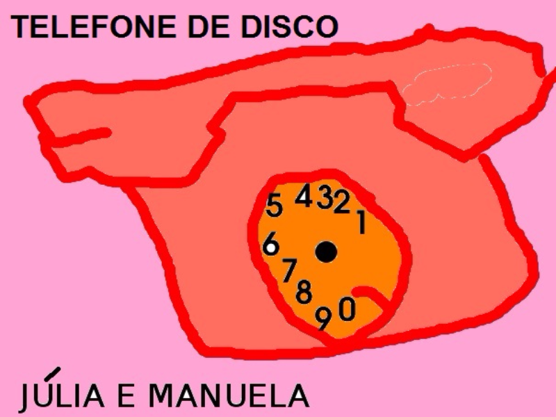 TELEFONE, desenho puzzle