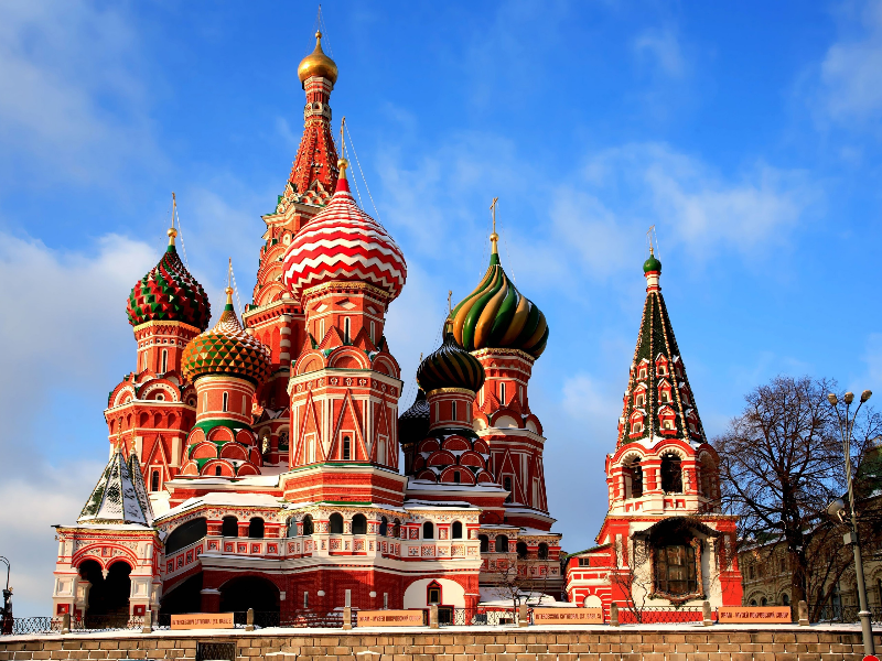 Catedral de São Basílio de Moscou puzzle