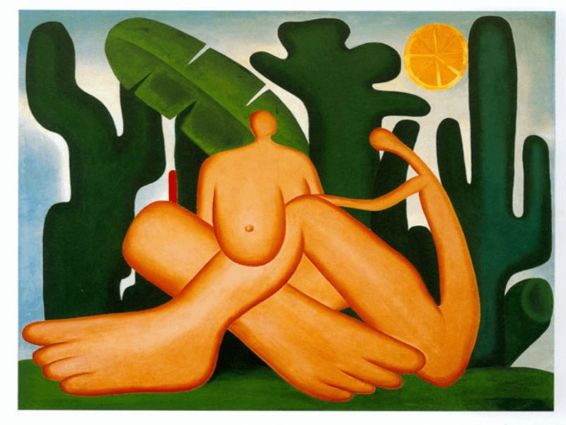 Antropofagia de Tarsila do Amaral puzzle