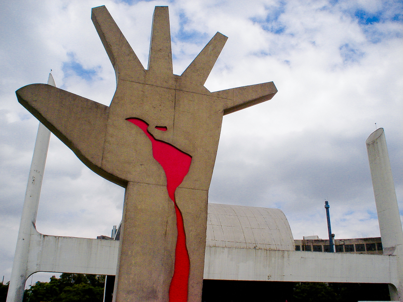 Mão, Oscar Niemeyer puzzle