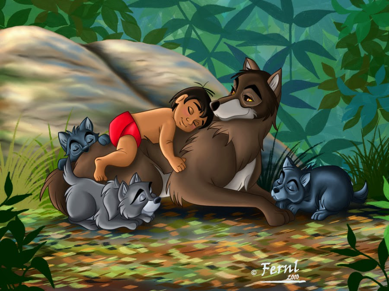 Baby Mowgli puzzle