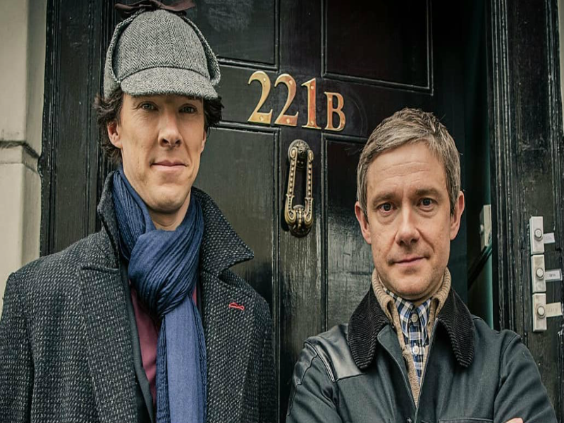 Sherlock Holmes, série de Benedict Cumberbatch puzzle