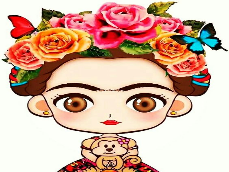 Quebra cabeça Frida Kahlo puzzle