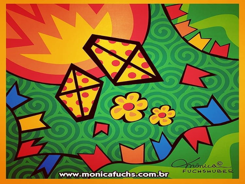 Arte festa Junina puzzle