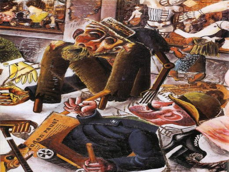 Otto Dix, «Rua de Praga» puzzle